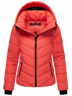 Marikoo Jacken & Westen<Damen Steppjacke - Samuiaa XVI koralle uni