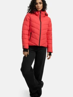 Marikoo Jacken & Westen<Damen Steppjacke - Samuiaa XVI koralle uni