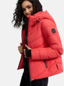 Marikoo Jacken & Westen<Damen Steppjacke - Samuiaa XVI koralle uni