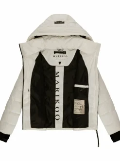 Marikoo Jacken & Westen<Damen Steppjacke - Samuiaa XVI weiß uni