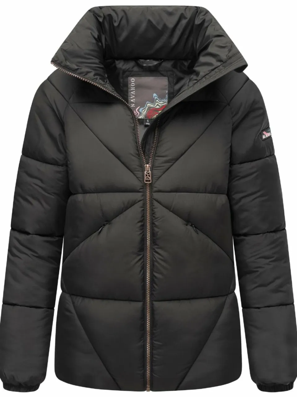 Damen Navahoo Jacken & Westen>Damen Steppjacke - Schokolinaa 14