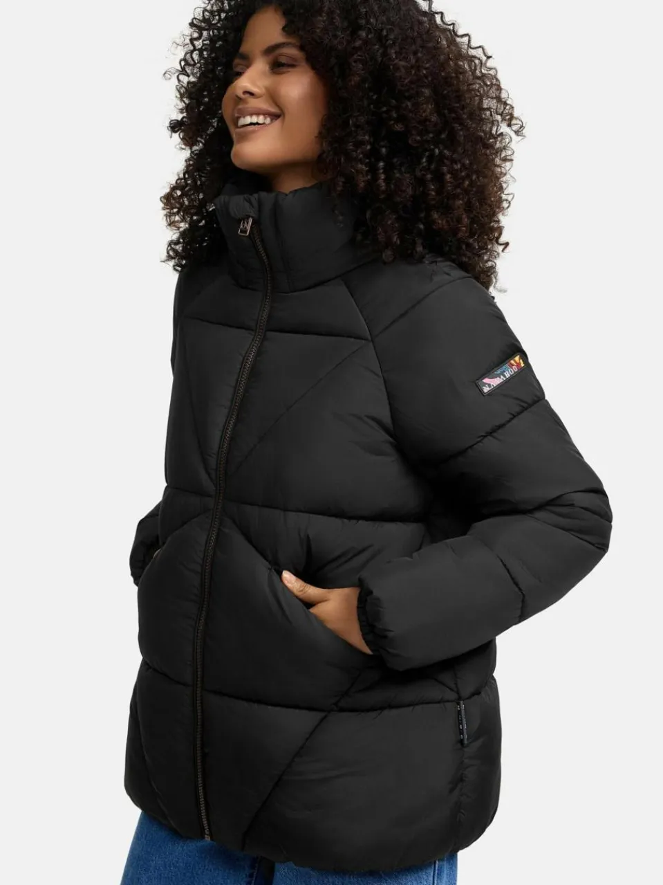 Damen Navahoo Jacken & Westen>Damen Steppjacke - Schokolinaa 14
