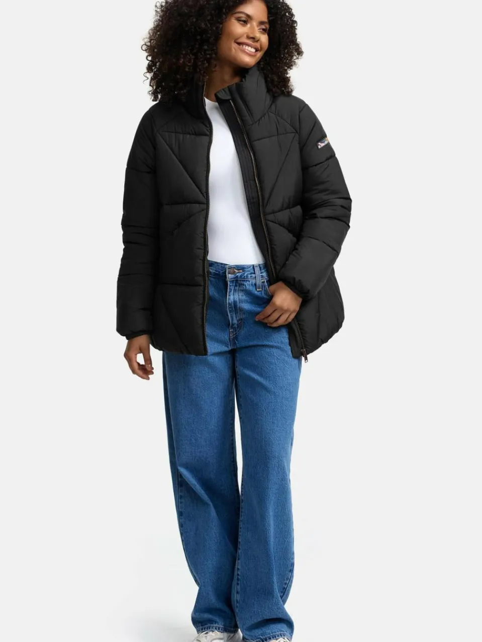 Damen Navahoo Jacken & Westen>Damen Steppjacke - Schokolinaa 14