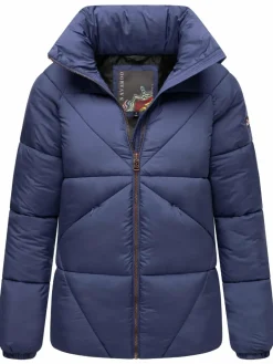 Navahoo Jacken & Westen<Damen Steppjacke - Schokolinaa 14 lila uni