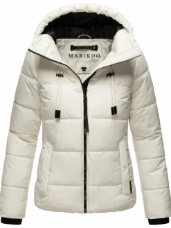 Marikoo Jacken & Westen<Damen Steppjacke - Shimoaa XVI weiß uni