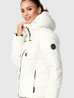 Marikoo Jacken & Westen<Damen Steppjacke - Shimoaa XVI weiß uni