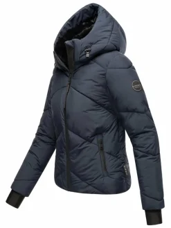 Marikoo Jacken & Westen<Damen Steppjacke - Simaraa XVI marine uni