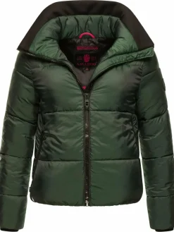 Navahoo Jacken & Westen<Damen Steppjacke - Sternschnüppchen tanne uni