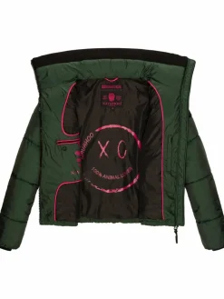 Navahoo Jacken & Westen<Damen Steppjacke - Sternschnüppchen tanne uni