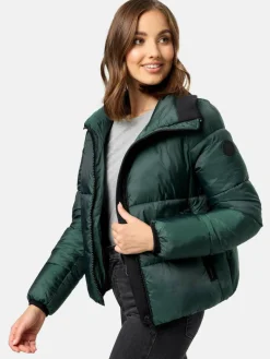 Navahoo Jacken & Westen<Damen Steppjacke - Sternschnüppchen tanne uni