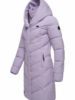 Ragwear Jacken & Westen<Damen Steppmantel - Natalka lila uni