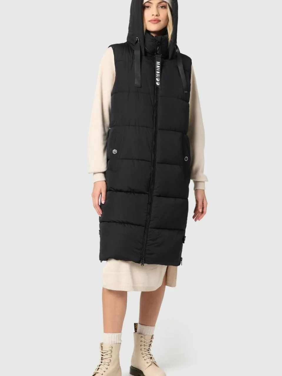 Damen Navahoo Jacken & Westen>Damen Steppweste - Schnuffelchen