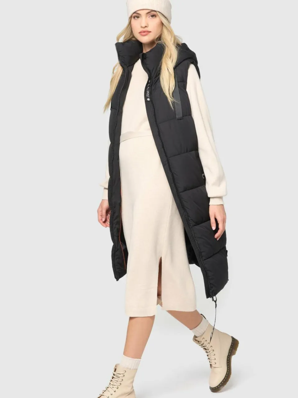 Damen Navahoo Jacken & Westen>Damen Steppweste - Schnuffelchen