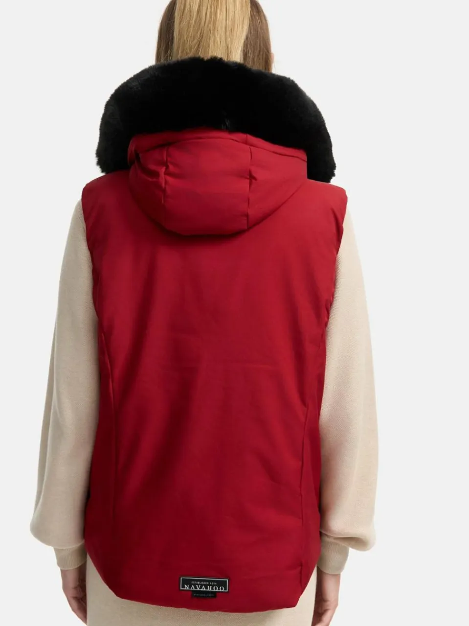 Damen Navahoo Jacken & Westen>Damen Steppweste - Zimthäschen XIV