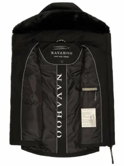 Navahoo Jacken & Westen<Damen Steppweste - Zimthäschen XIV schwarz uni