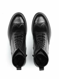 Lloyd Boots & Stiefeletten<Damen Stiefelette schwarz uni