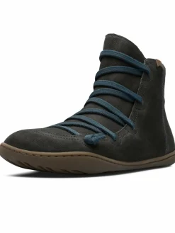 Camper Stiefel<Damen Stiefeletten - Peu schwarz uni