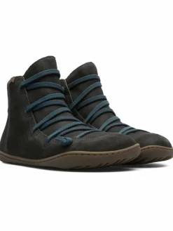 Camper Stiefel<Damen Stiefeletten - Peu schwarz uni