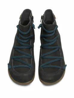 Camper Stiefel<Damen Stiefeletten - Peu schwarz uni