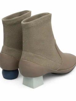 Camper Boots & Stiefeletten<Damen Stiefeletten - Twins grün uni