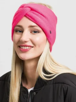 Fraas Mützen & Hüte<Damen Stirnband pink uni