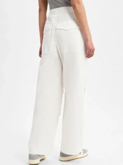 Marie Lund Hosen<Damen Stoffhose weiß uni