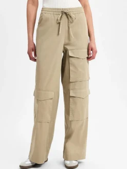 Marie Lund Hosen<Damen Stoffhose melange uni