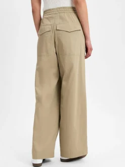 Marie Lund Hosen<Damen Stoffhose melange uni