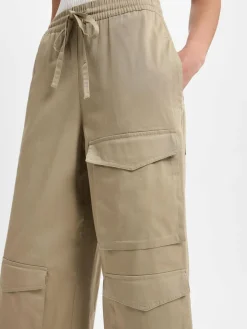 Marie Lund Hosen<Damen Stoffhose melange uni