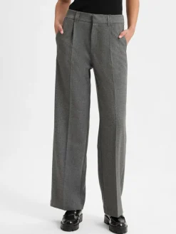 Marie Lund Hosen<Damen Stoffhose grau meliert