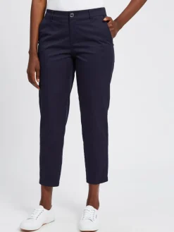 Street One Hosen<Damen Stoffhose marine uni