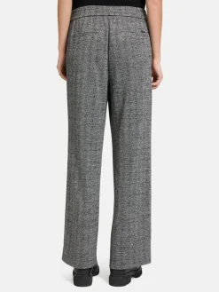 Betty & Co Hosen<Damen Stoffhose schwarz mehrfarbig gemustert