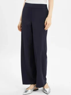 comma Hosen<Damen Stoffhose marine uni