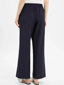 comma Hosen<Damen Stoffhose marine uni