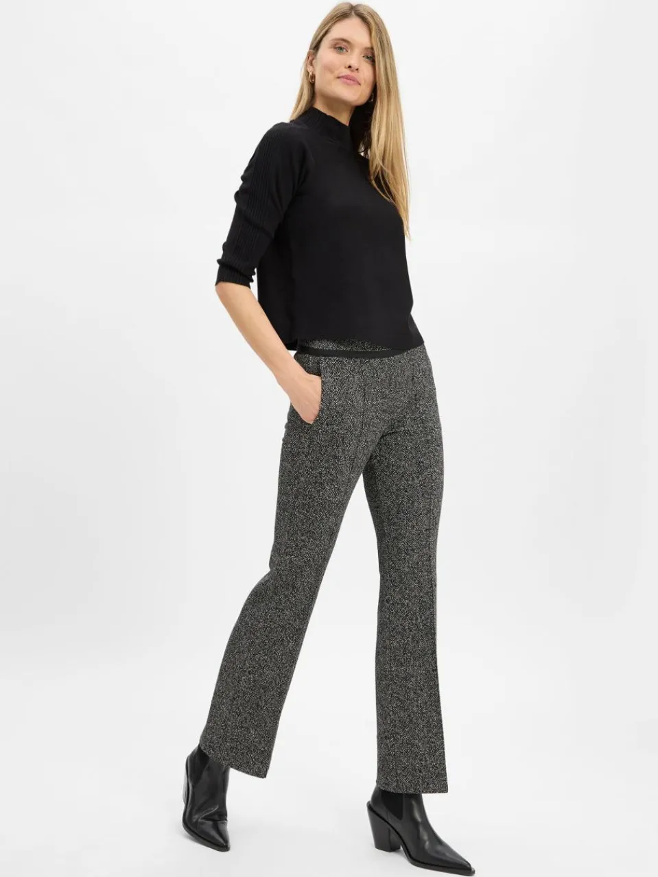 Damen Cambio Hosen>Damen Stoffhose - Francoise