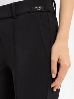 Cambio Hosen<Damen Stoffhose - Francoise schwarz uni