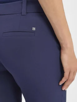 HUGO Blazer|Hosen<Damen Stoffhose - Hedima marine uni