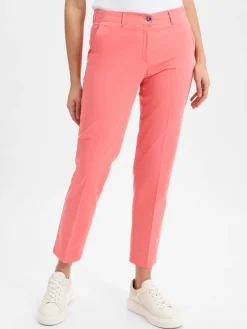 Damen BRAX Hosen>Damen Stoffhose - Maron