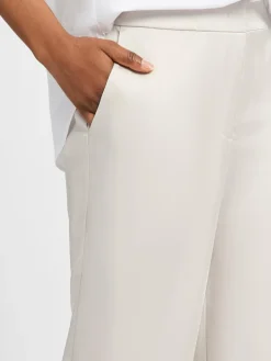 JOOP! Hosen<Damen Stoffhose - Pearl silber uni