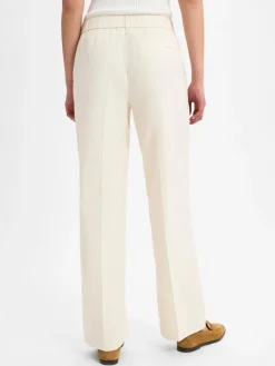 Opus Hosen<Damen Stoffhose mit Leinen-Anteil - Maiga Linen sand uni