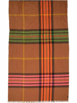 Fraas Schals & Tücher<Damen Stola braun kariert