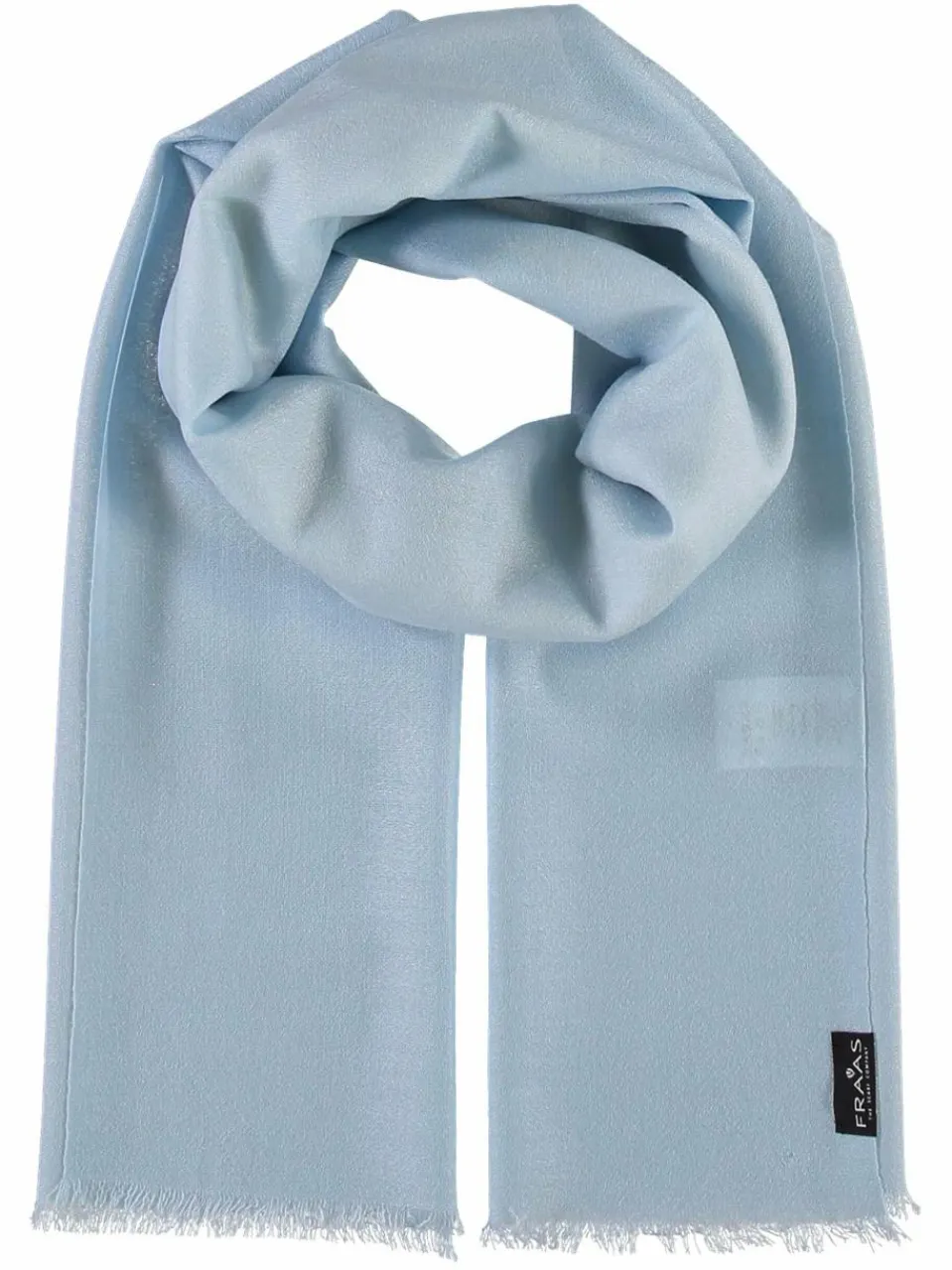 Fraas Schals & Tücher<Damen Stola hellblau uni