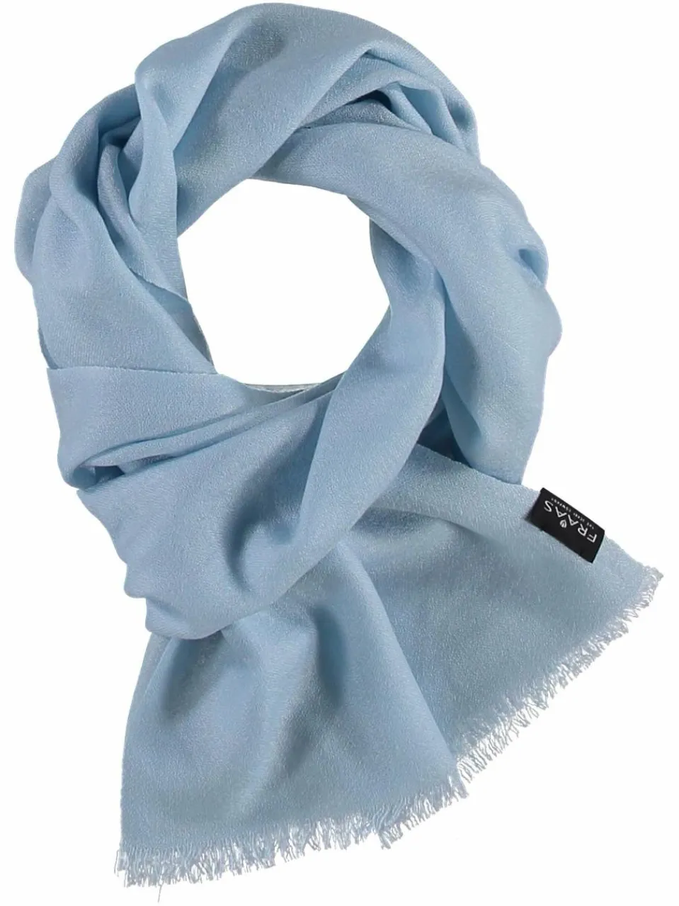 Fraas Schals & Tücher<Damen Stola hellblau uni
