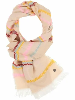 Fraas Schals & Tücher<Damen Stola gelb gemustert