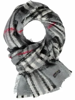 Fraas Schals & Tücher<Damen Stola grau kariert