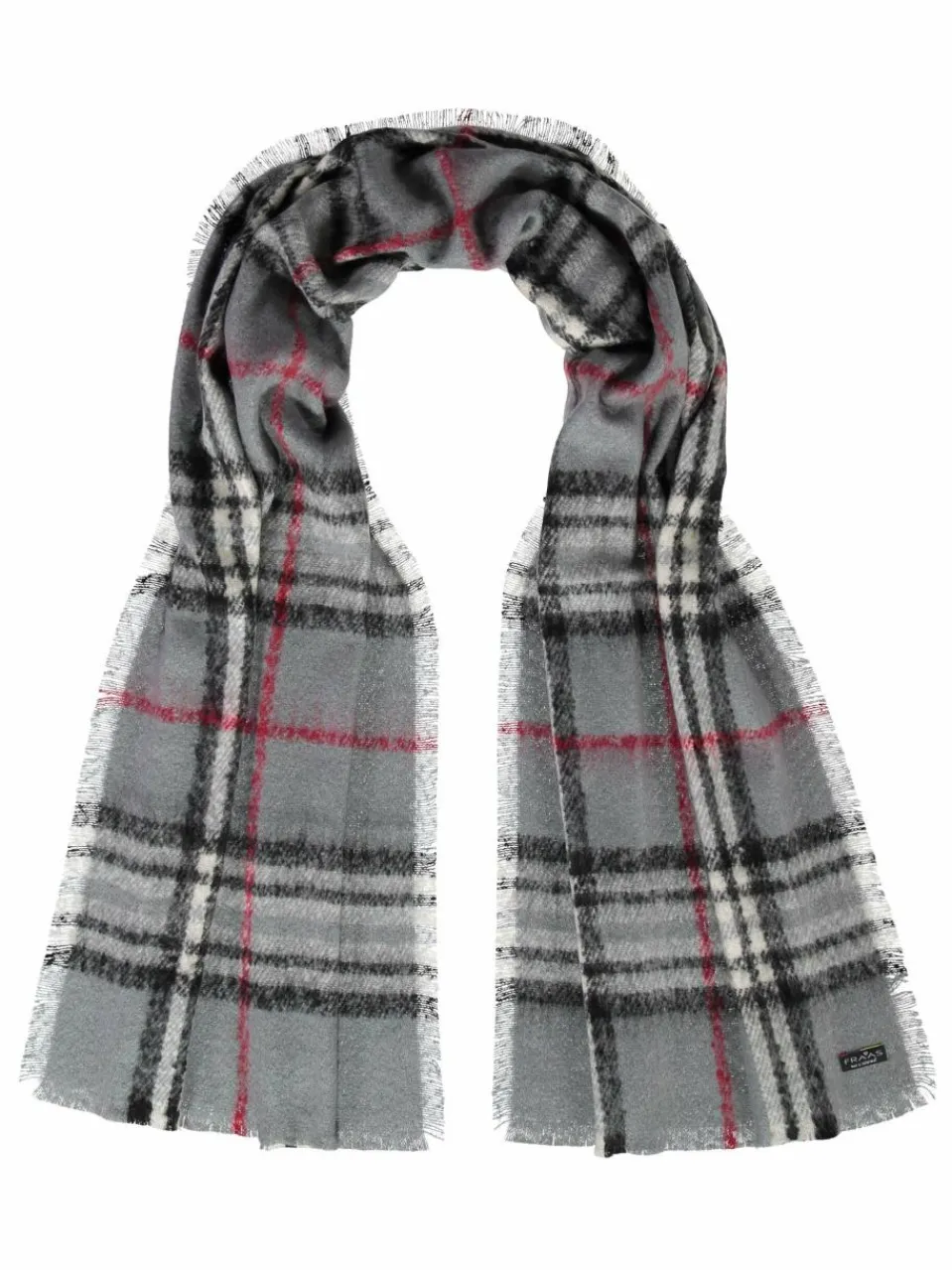 Fraas Schals & Tücher<Damen Stola grau kariert