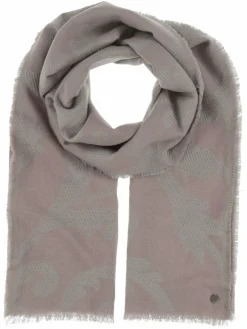 Fraas Schals & Tücher<Damen Stola hellgrau gemustert