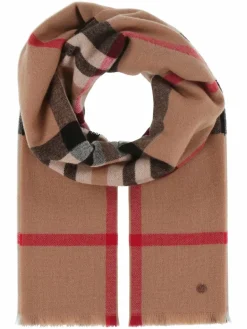 Fraas Schals & Tücher<Damen Stola camel kariert