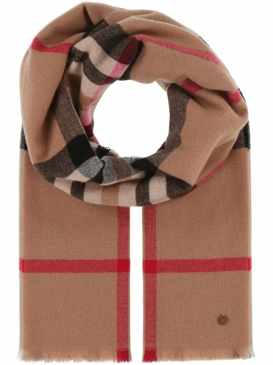 Fraas Schals & Tücher<Damen Stola camel kariert