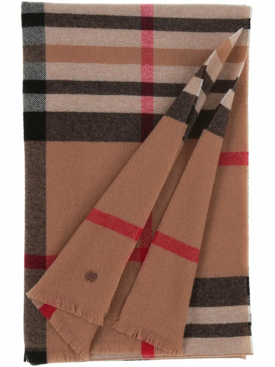 Fraas Schals & Tücher<Damen Stola camel kariert